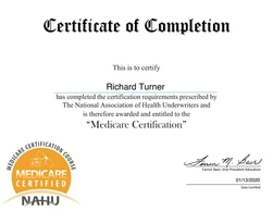 MEDICARE CERTIFICATE