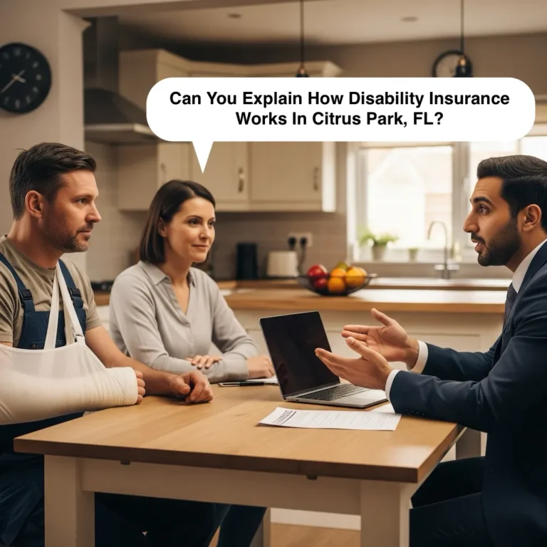 Can You Explain How Disability Insurance Works In Citrus Park, FL?