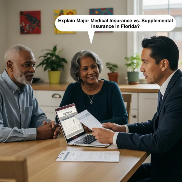 Major Medical Insurance Vs. Supplemental Insurance? Florida