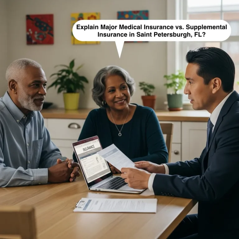 Major Medical Insurance Vs. Supplemental Insurance? Saint Petersburg, FL