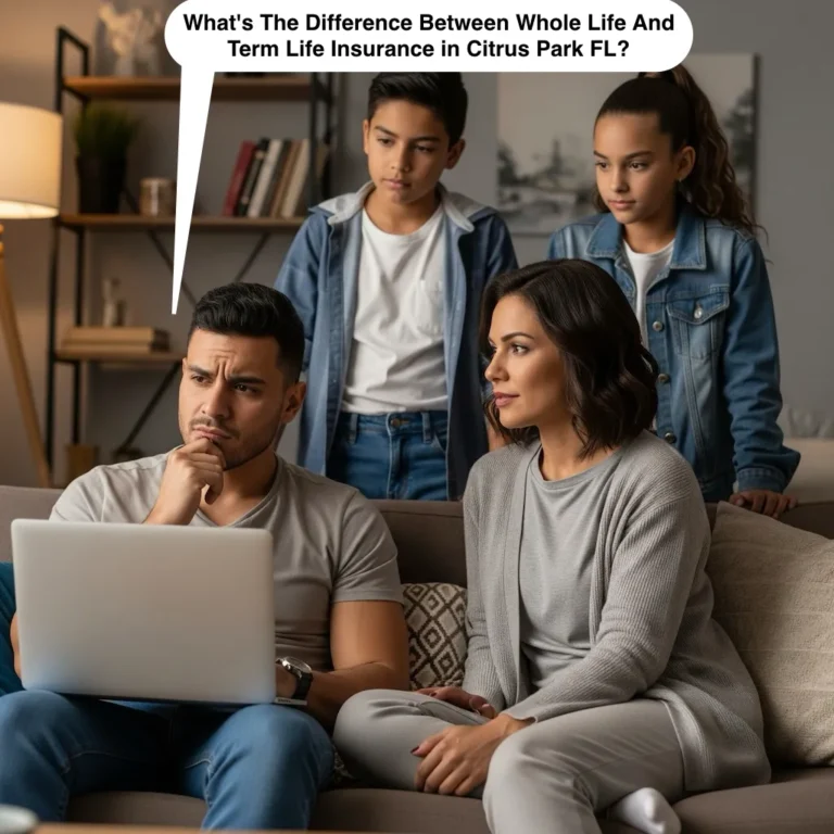 What's The Difference Between Whole Life And Term Life Insurance in Citrus Park FL?