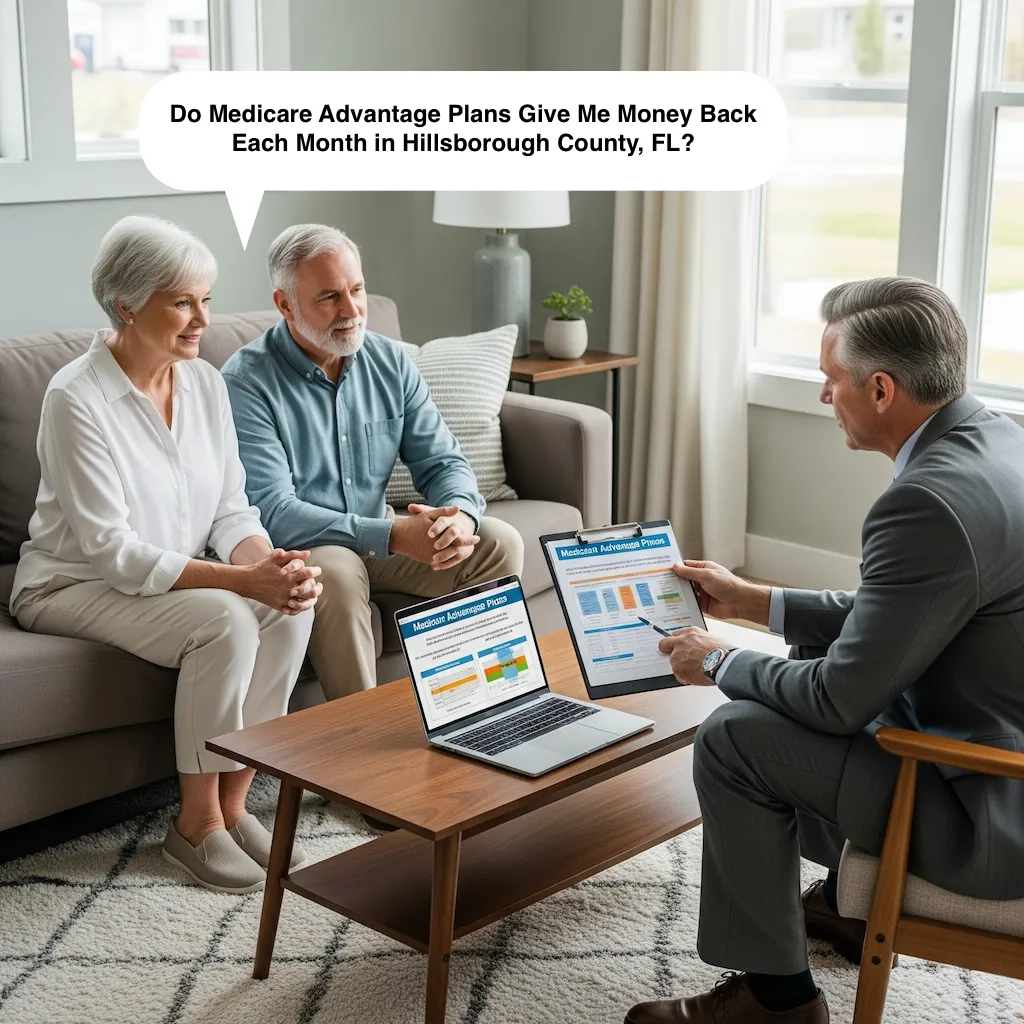 Do Medicare Advantage Plans Give Me Money Back Each Month in Hillsborough County, FL?
