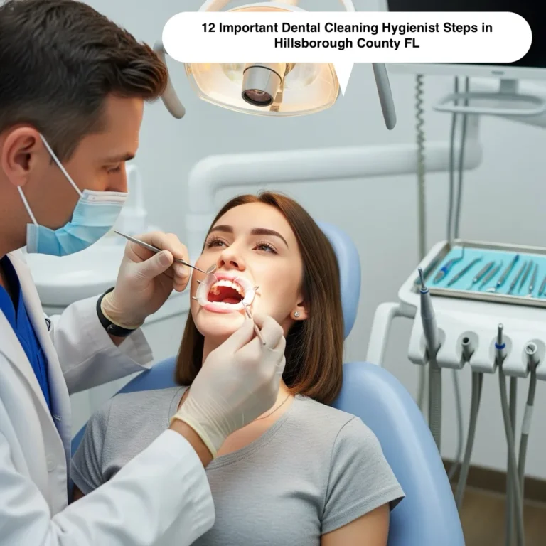 12 Important Dental Cleaning Hygienist Steps in Hillsborough County FL