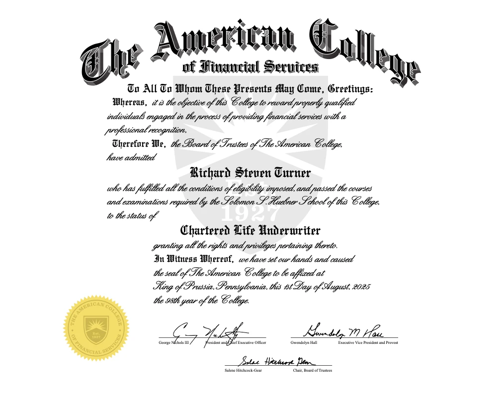 CLU Diploma