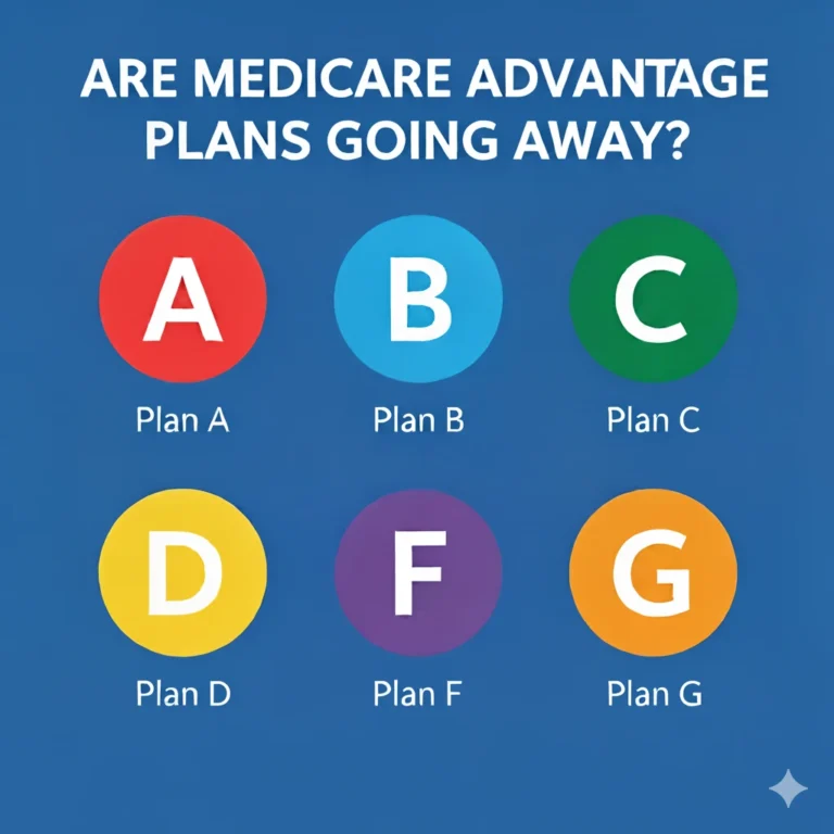 Are Medicare Advantage Plans Going Away