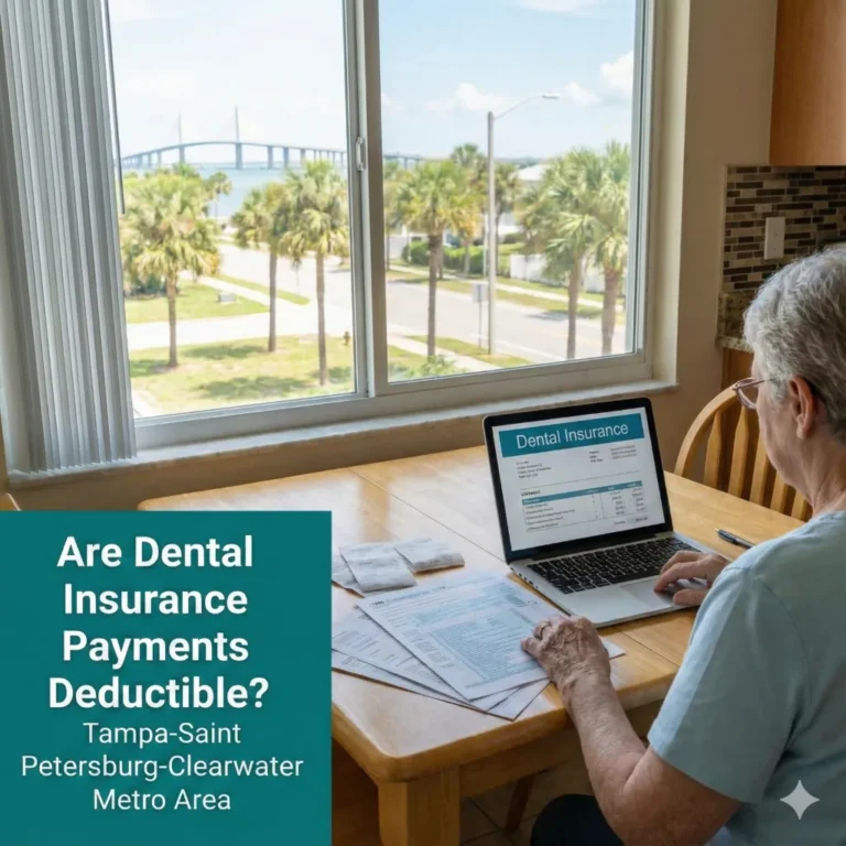Are Dental Insurance Payments Deductible As a Tampa-Saint Petersburg-Clearwater Metro Area Resident?