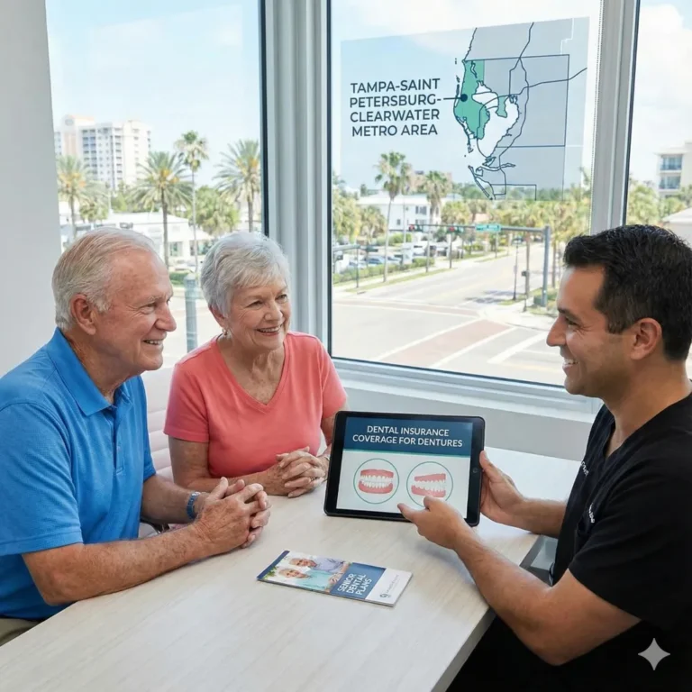 Does Dental Insurance Cover Dentures As a Tampa-Saint Petersburg-Clearwater Metro Area Resident?