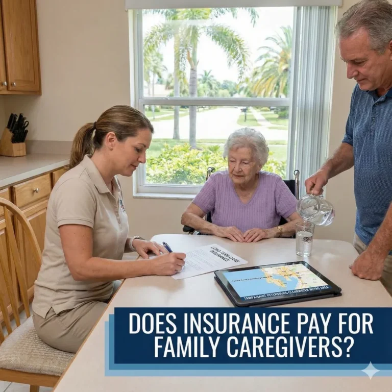Does Long-Term Care Insurance Pay for Family Caregivers for Tampa-Saint Petersburg-Clearwater Metro Area Residents?