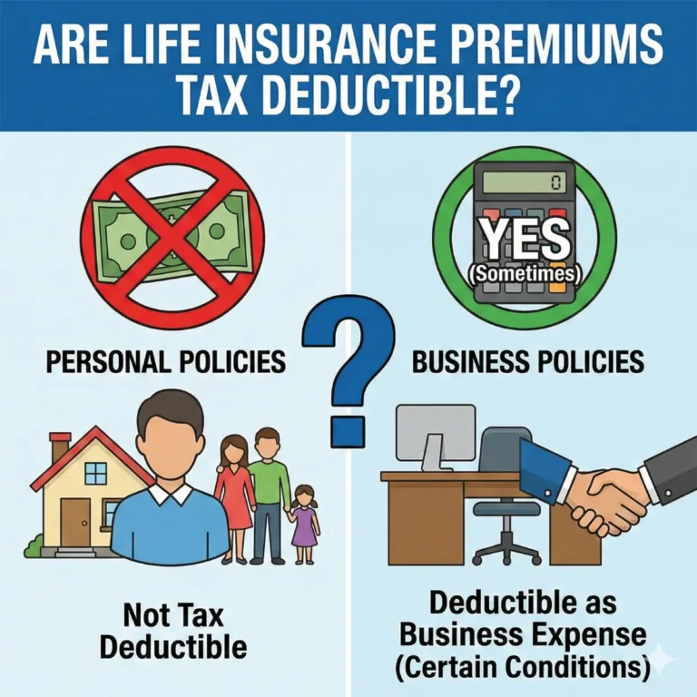 Are Life Insurance Premiums Be Tax Deductible?