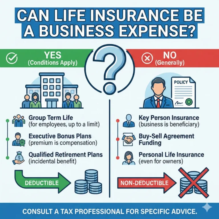 Can Life Insurance Be A Business Expense?
