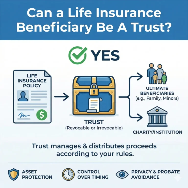 Can Life Insurance Beneficiary Be A Trust?