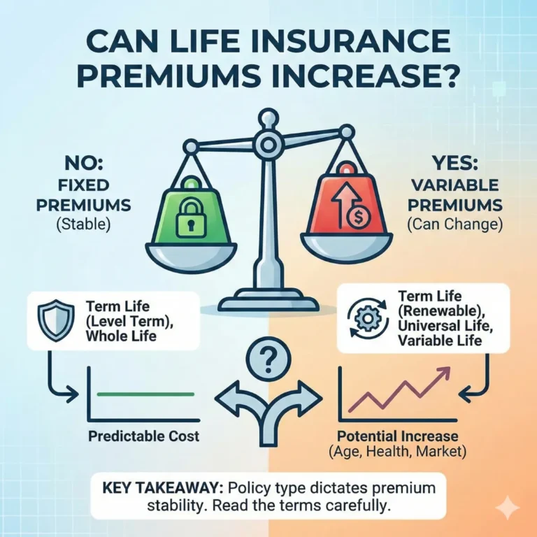 Can Life Insurance Premiums Increase?