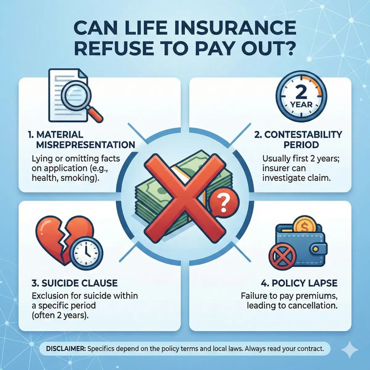 lying about tobacco use health insurance Can Life Insurance Refuse To Pay Out in Florida?