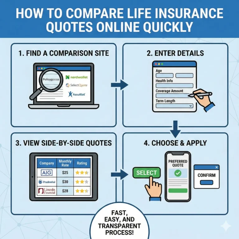 How Can I Compare Life Insurance Quotes Online Quickly?