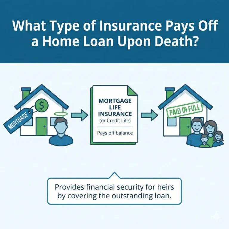 What Type of Insurance Pays Off Home Loan Upon Death?