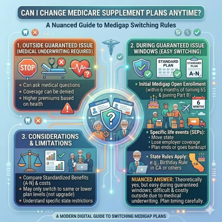 Can I Change Medicare Supplement Plans Anytime?