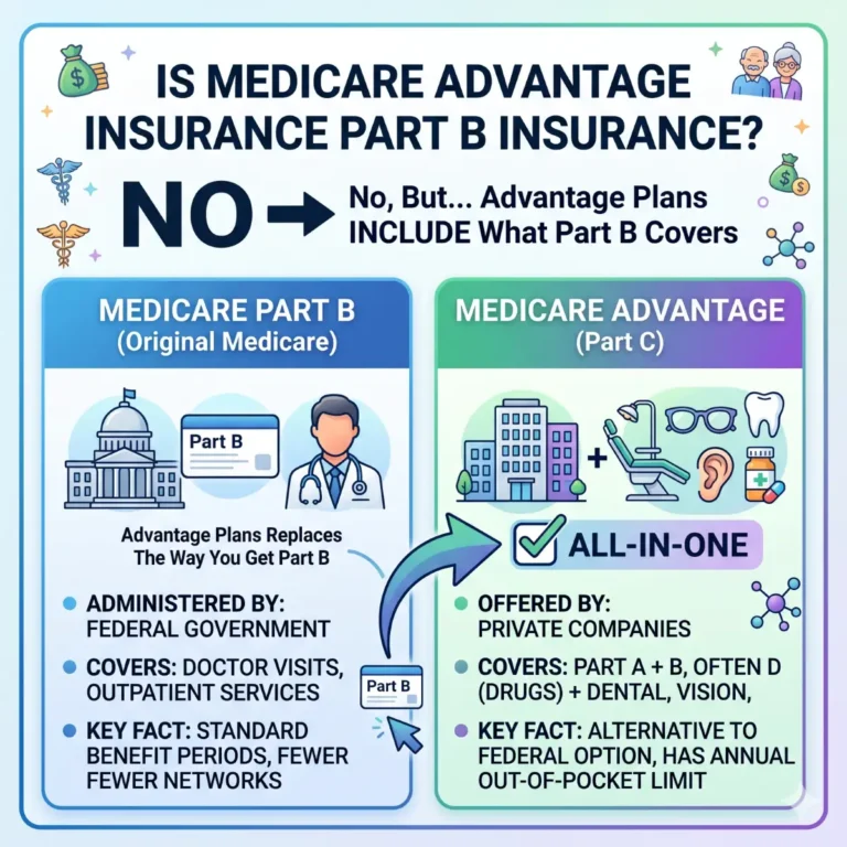 Is Medicare Advantage Insurance Part B Insurance?