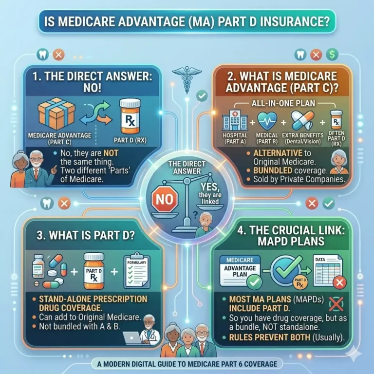 Is Medicare Advantage Insurance Part D Insurance?